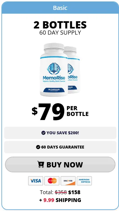 Buy Memorise 3 Bottle